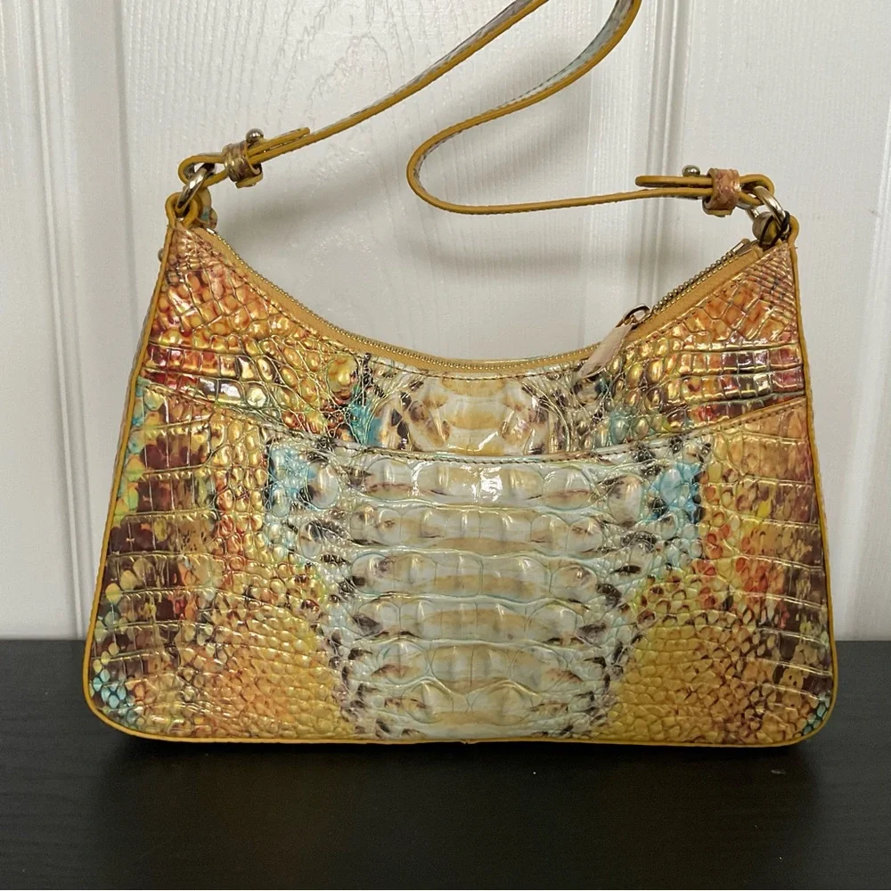 NWT Brahmin Esme Sunny Viper Ombre Melbourne - Picture 3 of 7